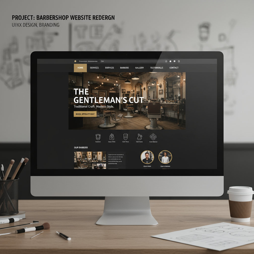 Classic Barbershop Website
