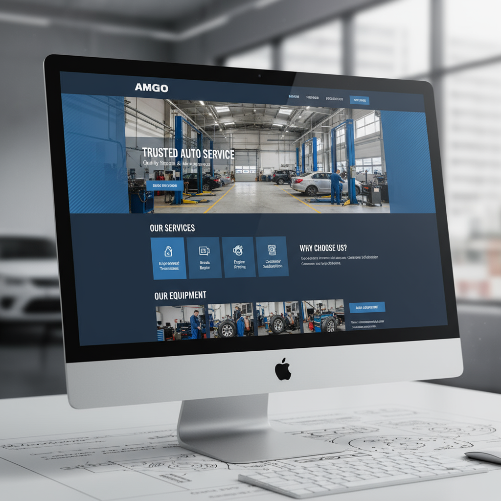 Precision Auto Service Website