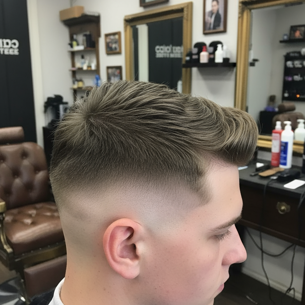 Classic fade haircut