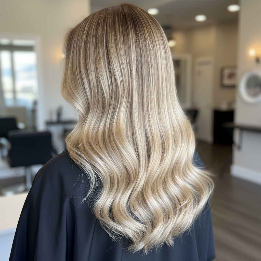 Blonde Ombre Waves