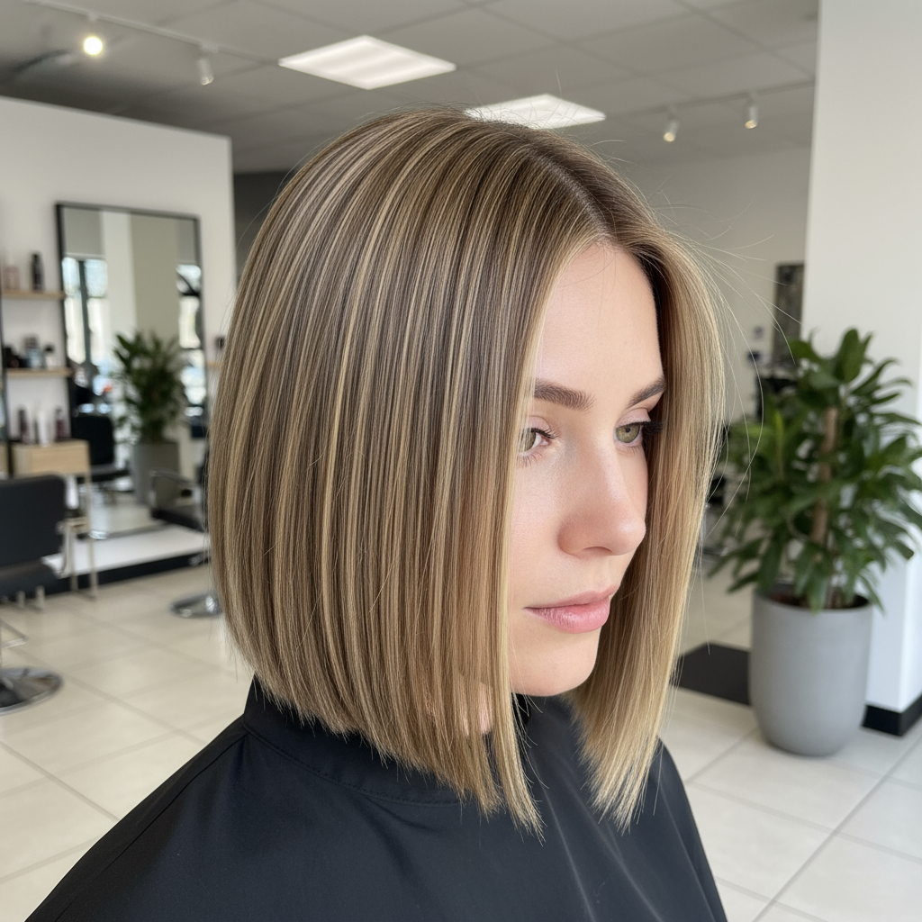 Classic Bob with Highlights