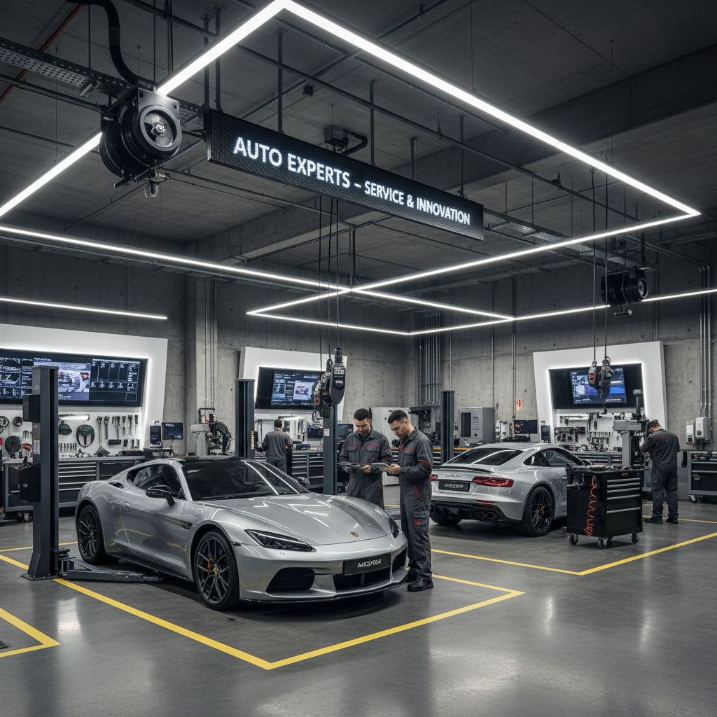 Service bay overview